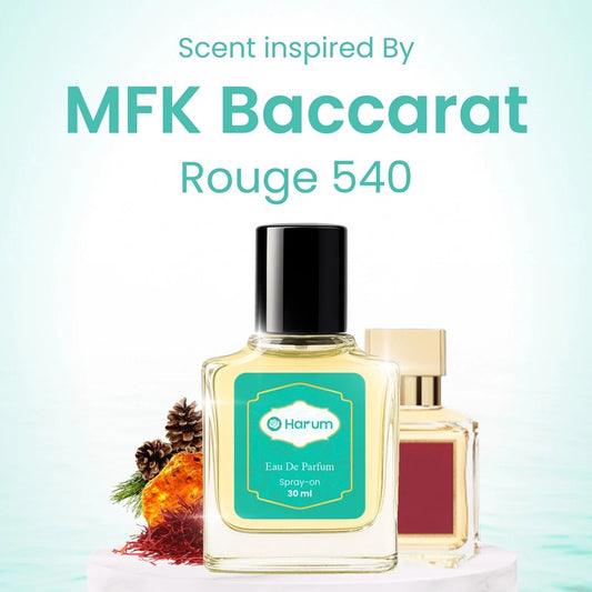 Harum.sg Leader – 30ml unisex perfume inspired by Maison Francis Kurkdjian Baccarat Rouge 540 in Singapore