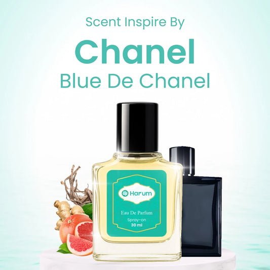 Harum.sg Blue – 30ml men’s perfume inspired by Chanel Bleu in Singapore
