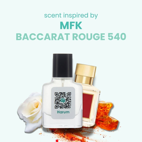 Unisex Perfume Dupe • Scent inspired by Maison Francis Kurkdjian Baccarat Rouge 540 • Leader - Harum SG